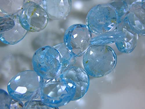 Péridot naturel facetté en forme de poire pour création de bijoux d'exception