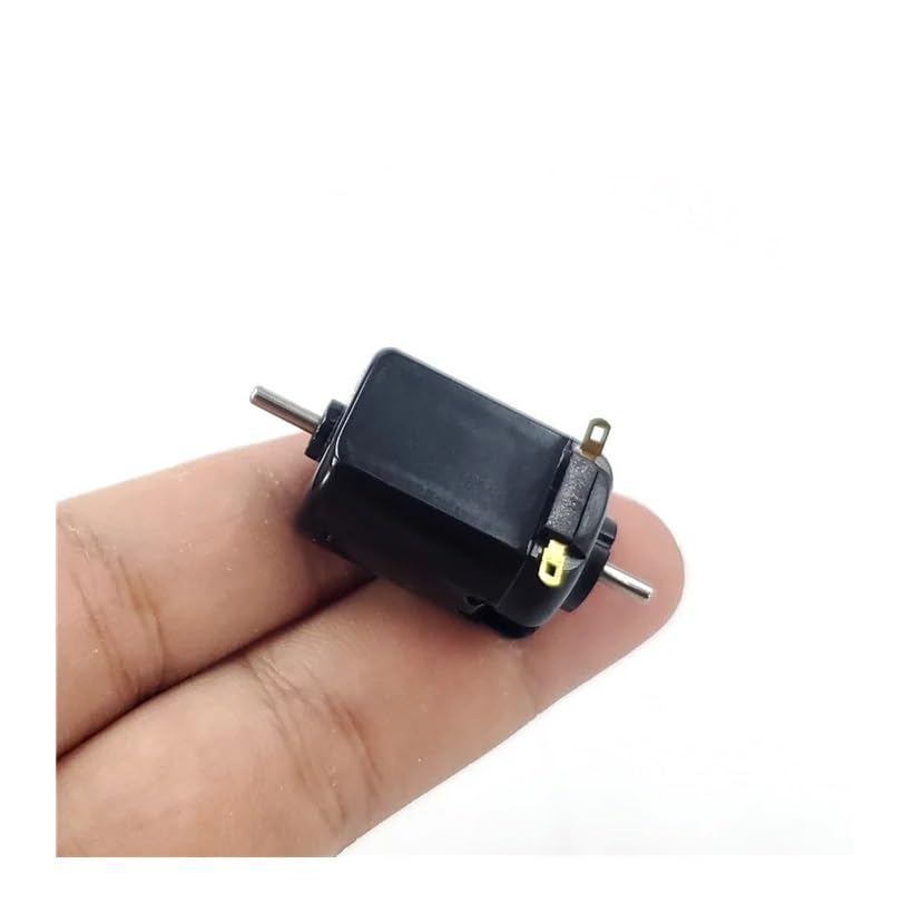 130 Dual 2mm Shaft Carbon Brush Electronic Starter DC 12V-24V 5-Pole Rotor Engine Motor Drivers