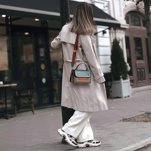 Image of EXOTIC Premium Embroidery Design Saddle Boxy Shoulder Bag for Women