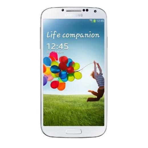 Samsung i9505 Galaxy S4 Smartphone, 16 GB, Bianco [Italia] [Classe di efficienza energetica A+++]