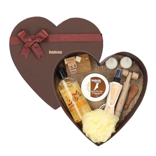 BodyHerbals Everyday Rituals Gift Set – 7 Pcs Bath & Body Care Ki...
