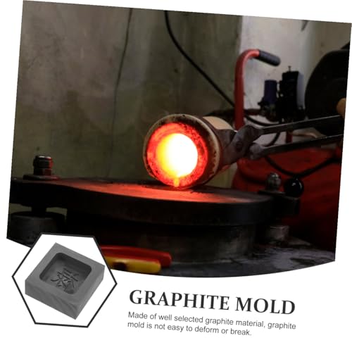 Moule graphite pour fusion de métaux précieux et alliages réutilisable
