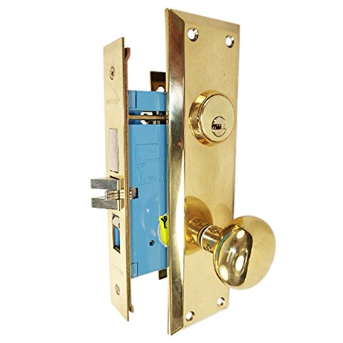 Mul-T-Lock ML7053XF-05-006-RH (Like Marks 7 Series) HIGH Security Polished Brass US3 Right Hand Mort