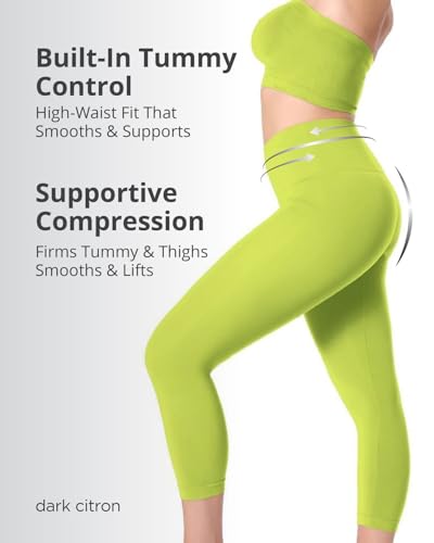 Image of SlimMe High Waisted Shapewear Leggings, Tummy Control Compression