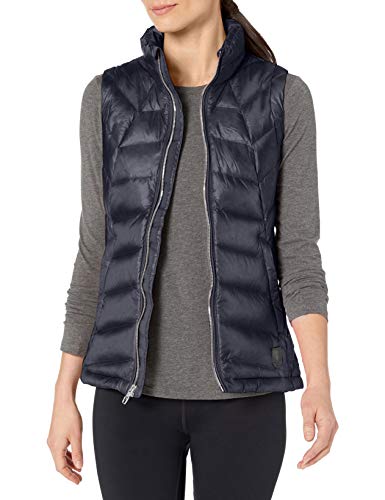 SPYDER Women's Syrround Down Waterproof 600 Fill Down Vest, Medium, BLACK/BLACK