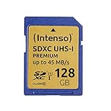 Intenso SDXC UHS-1 Class 10 128GB Speicherkarte blau