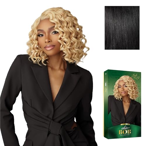 Sensationnel Chicbob Lace Frontwig-Lob Unit 9, 1 JETBLACK