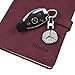 MASHA Mercedes Benz Car Keychain Car Logo Key Ring 3D Metal Emblem Pendant Double Side Zircon Crystal Decoration Lanyard Keychains for Gifts