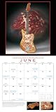 2026 Fender(r) Custom Shop Guitars Wall Calendar