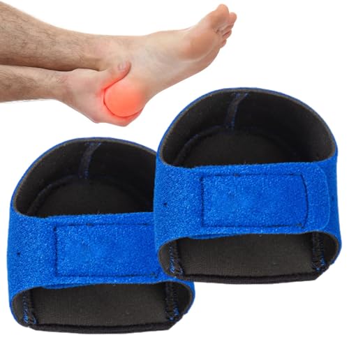 Almohadillas ajustables para talón, talones para mujer, almohadillas de gel para talones agrietados, ajustable, transpirable, antideslizante, protector para talones agrietados, trabajo