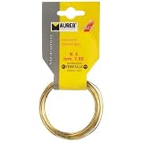 alambre de laton para bisuteria Medida: Nº5 1,0 mm. MAURER Alambre Latón Maurer nº 5 / 1,0 mm. 7 Metros