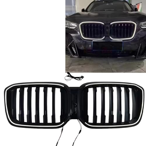 Cache de calandre de pare-chocs avant pour BMW X3 X4 2022-2024 robuste - 4