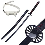 ZiQing Anime Cosplay Sword ,Handmade Katana， Demon Slayer Sword Steel Sword remgoku Sword/zenitsu Sword (Kamado Tanjirou Sword)