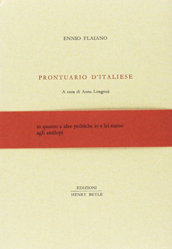 Prontuario d'italiese