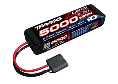 Traxxas Pack de Batterie (LiPo) 7.4 V 5000 mAh Nombre de cellules: 2 25 C boîtier hardcase Traxxas iD
