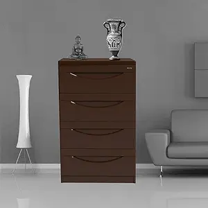 COSTAWOOD Teakwood Durable Wardrobe for Bedroom | Living Room (Colour Available: Highland Pine/Laurel Oak Light/Laurel Oak Dark, 40.6 X 76.2 X 101.6 Cms)