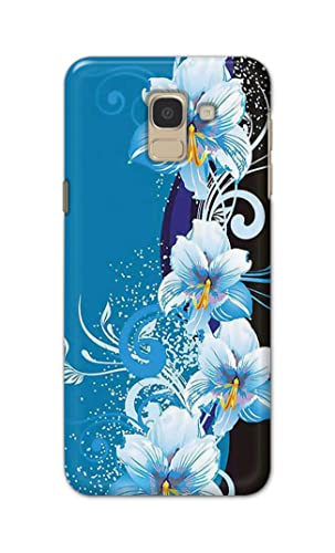 Image of PRINTFIDAA Beautiful Floral Design Printed Designer Hard Case for Samsung Galaxy J6 (2018) (5.6 inch) / Samsung On 6 (2018), J600F / DS Back Cover -(e) RPM1006