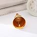Homelavie Super Loud Large Brass Hand Call Bell for Dinner Wedding Classroom Tibetan Meditation, Gift for Bedridden, Mom, Seniors, Teacher(Gold)
