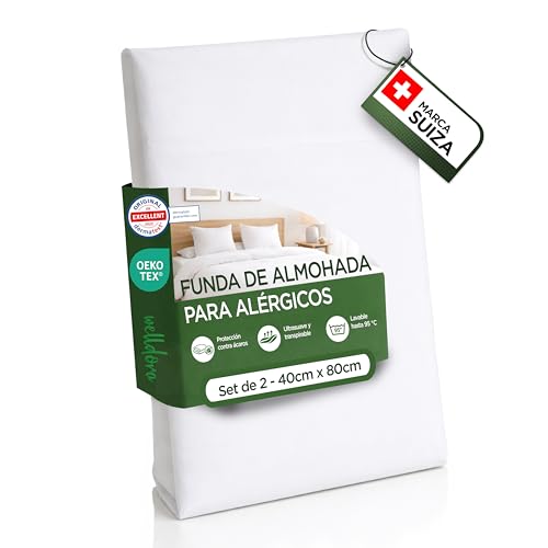 Welldora    Juego de 2 Fundas de Almohada