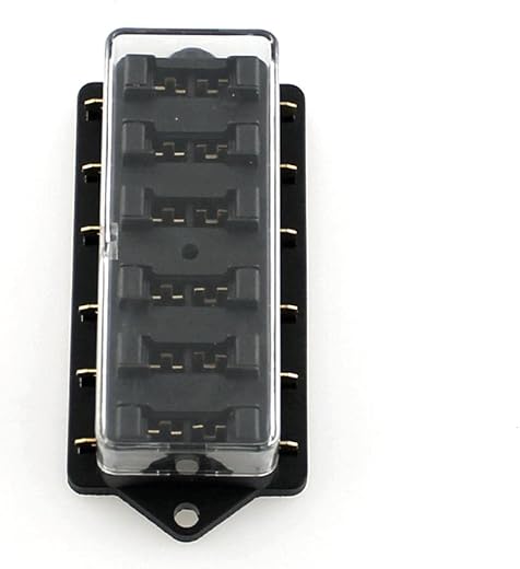 ZOOMELLA 12V-24V Car 6 Way Circuit Standard Blade Fuse Box Holder Distribution Block|Other|eBay Motors