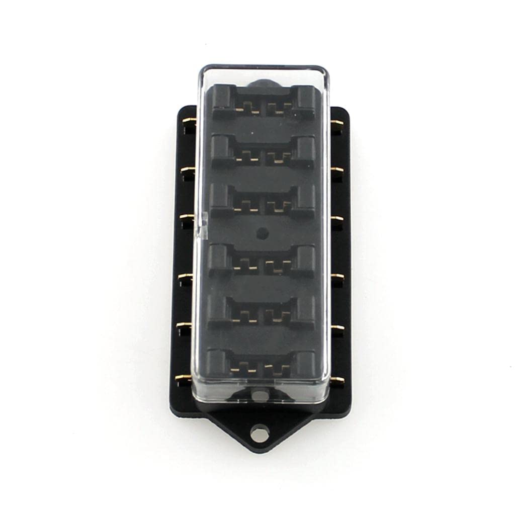 ZOOMELLA 12V-24V Car 6 Way Circuit Standard Blade Fuse Box Holder Distribution Block|Other|eBay Motors - Review, Price and Buying Guide