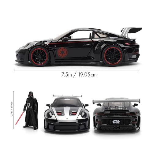 Juguete Coche Die-Cast Star Wars Porsche 911 GT3 RS 1:24 miniatura 3