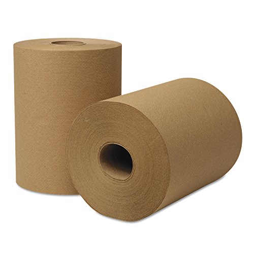 DDIKA - 46000 Hardwound Roll Towels, 425 ft x 8 in, Natural (Case of 12 Rolls)