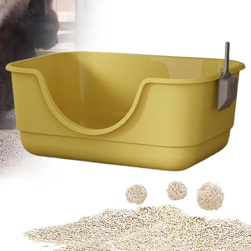 Fenteer Caixa de areia para gatos Caixa de areia para gatos Caixa de areia para gatos Caixa de areia