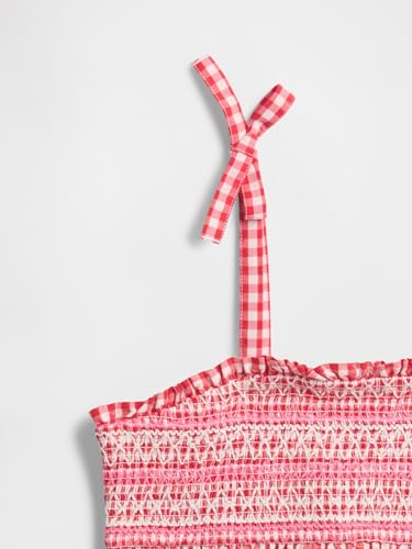 Image of Gap Girls' Smocked Tank Top