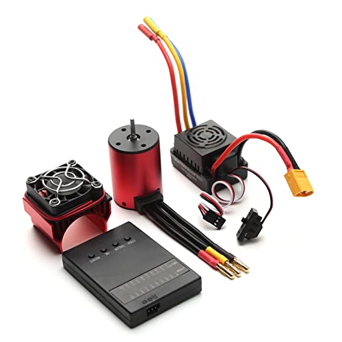 Moteur sans balais S3650 3100 KV ESC 60 A combo brushless buggy voiture 1/10