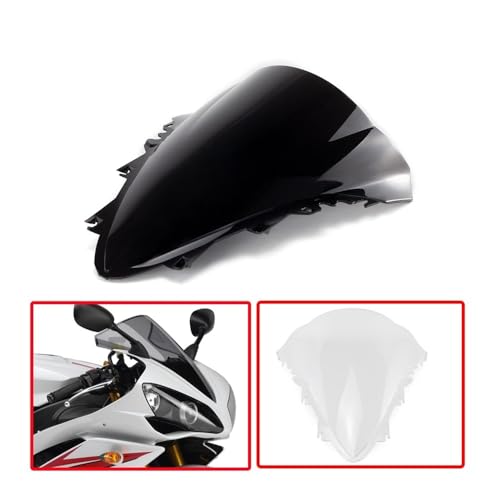 Déflecteur de vent YZF-R1 protection double bulle moto 07-08
