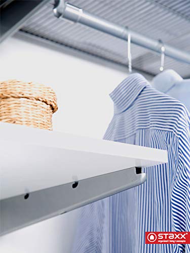 Phoenix 124210SI Halterung für Boden Metall 52 x 0.7 x 3 cm, Silber