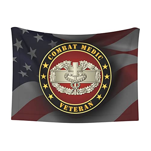 Army Combat Medic Veteran Soft and Cozy Pet Blanket for Dogs and Cats - Versatile and Comfortable Large