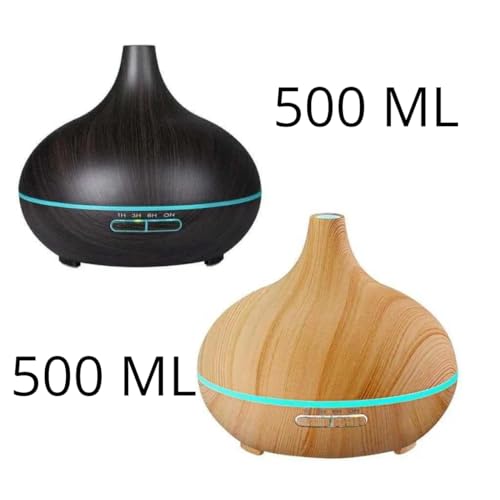 Difusor Elétrico Ultrassônico e 1 Óleo Essencial Lavanda 100% Puro 10 Ml - Umidificador De Ar Purifi