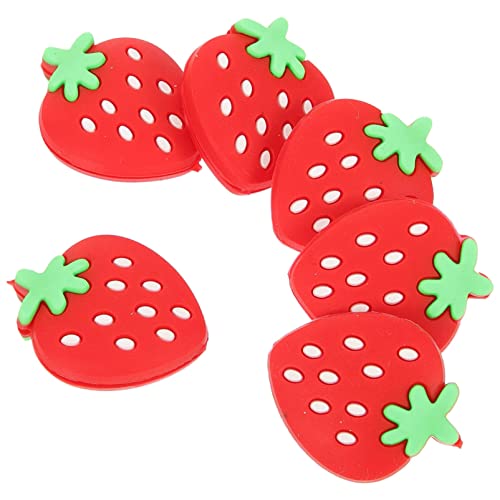 BESPORTBLE Tennis Dampener 6pcs Tennis Racket Dampener Tiny Shocks Absorbers Silicone Vibration Dampeners Vibration Dampener Tennis