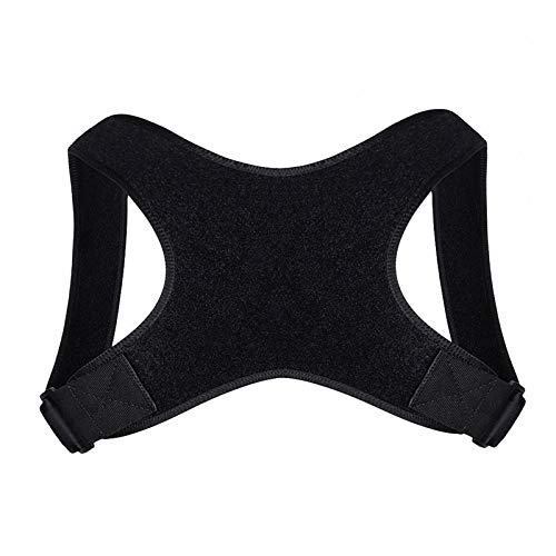 Ceinture de soutien dorsal réglable noir taille S pour correction de la posture