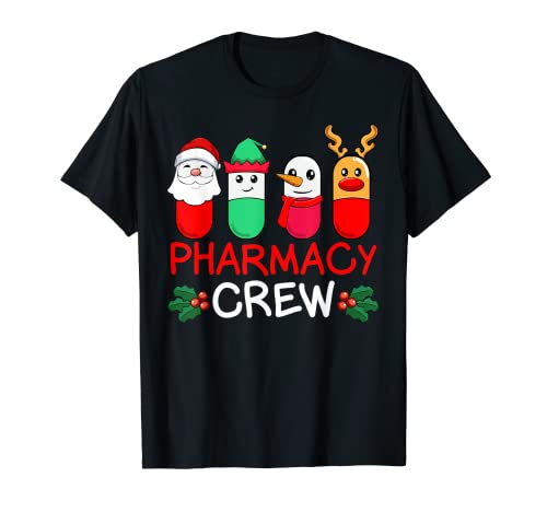 Farmacéutico Feliz Navidad Farmacéutico Farmacéutico Xmas Camiseta