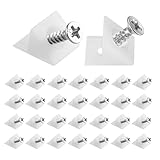 Drawer Repair Kit, 30PCS L-Shaped Reinforcement Brackets with Screws, Heavy-Duty...