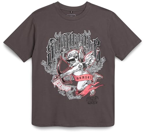 T-shirt graphique garçon col rond Southpole pull manches courtes streetwear tops