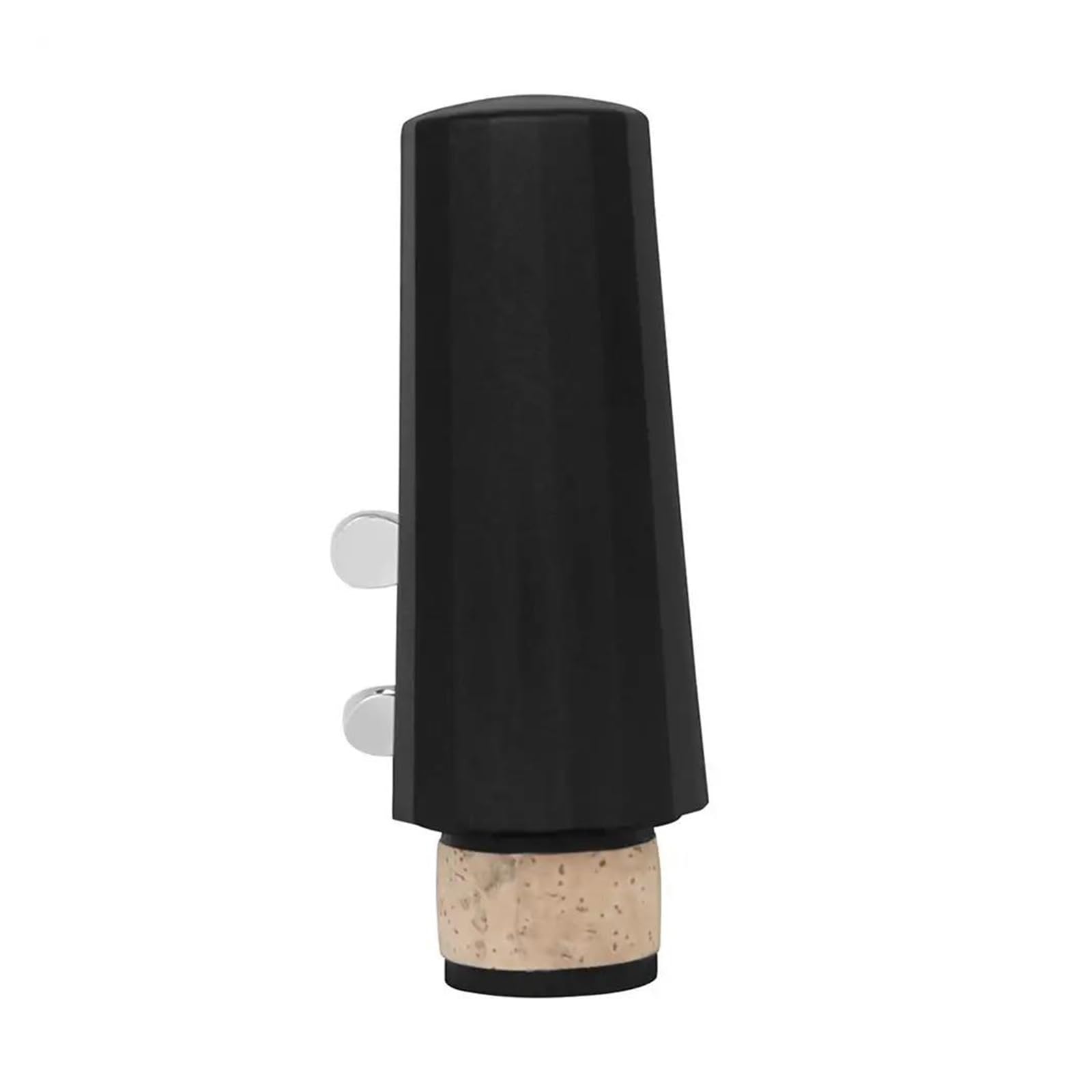 clarinete accesorios instrumentos Boquilla De Clarinete Con Tapa De Plástico, Ligadura De Metal, Boquillas De Clarinete Negro Si Bemol Para Principiantes