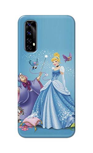Image of Famous Cartoon Lady Character Hard Back Case Cover for Realme Narzo 20 Pro /Realme 7 / Narzo 30 Back Cover -(J5) VNS2224