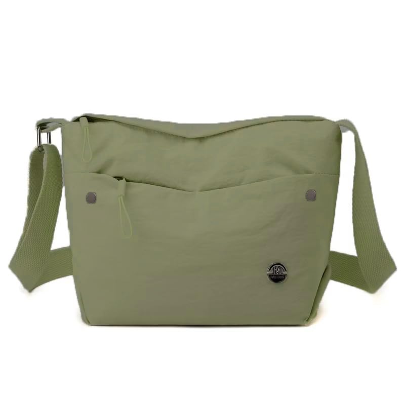Women's Nylon Crossbody Sling Bag, 3 Zippers, Water Resistant, Casual use, Travel use-image-37