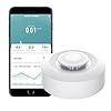 Smart Luftqualitätsmonitor: WLAN-Innenluftqualitätsmesser erkennt CH2O, CO2, VOC, Temperatur und Luftfeuchtigkeit, App-Steuerung, Thermometer-Feuchtigkeitsmonitor für Smart-Home-Automatisierung