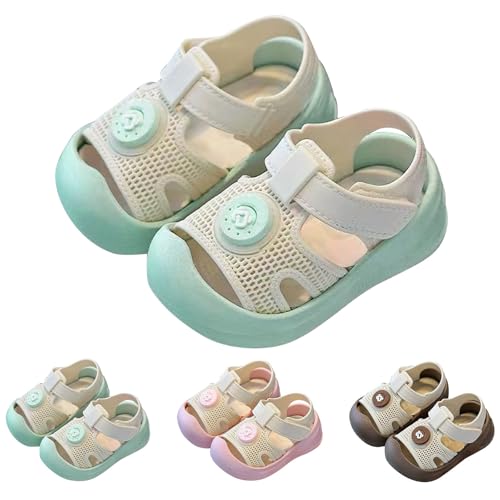 Baby Boys Girls Closed Toe Walking Sandals 2025 Trendy Spring Summer Non Slip Shoes Soft Sole Sports Shoes2