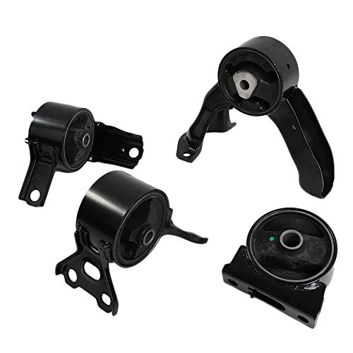 Full Set 4PCS Engine Motor & Trans Mount Compatible with 2007-2011 Caliber 2.0L, 07-12 Caliber 2.4L, Compass 2.0L 2.4L A5415 A5416 A5417 A5418