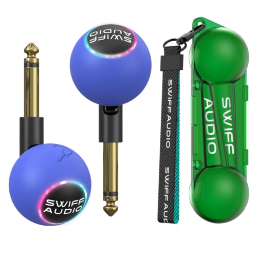 SWIFF WT09B 5.8GHz Wireless Guitar System, 200ft Range
