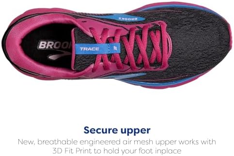 Brooks Trace 2 - Chaussures Running Femme - Bleu/rose - Pointure 5.5 UK (38.5 EU)