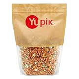 Yupik Spicy Joe Mix, 1kg, A Blend of Soy Beans, Toasted Corns, Wasabi Peas & Sesame Sticks, Cholesterol Free, Perfect for Snacking