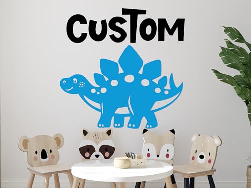 Personalized Baby Dinosaur Wall Decal – Custom Peel and Stick Vinyl Sticker for Nursery, Kids Room, or Playroom – Cute and Removable Dinosaur Decor for Boys and Girls - Image 8