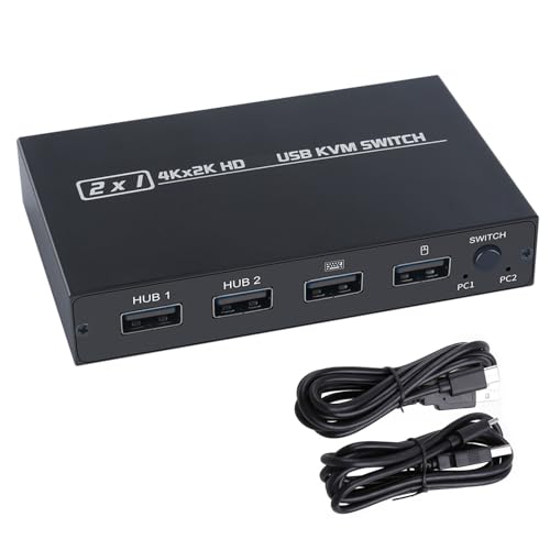 Commutateur vidéo HDTV 2 ports pour partager un clavier en télétravail